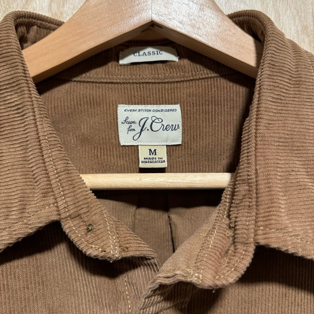 J. Crew Long Sleeve Corduroy Button-Up Shirt - Picture 4 of 5